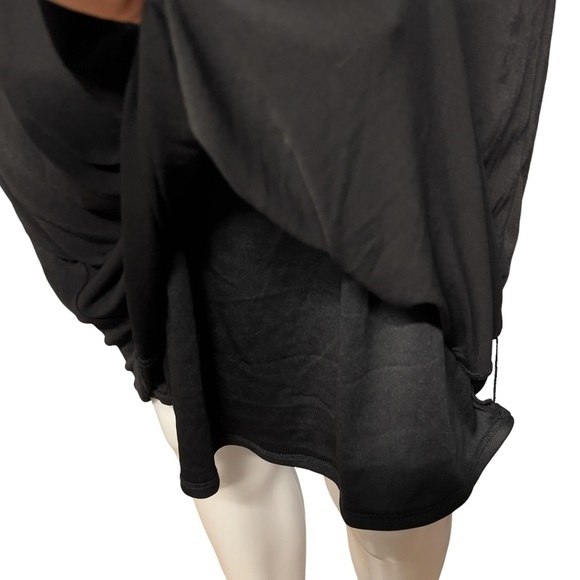 Maggie L. NWT's - Womens Beaded Black Midi Dress - Sz. 14 - Picture 8 of 8